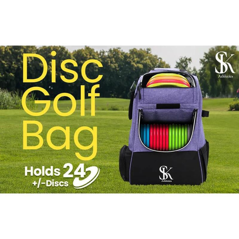 Compact Disc Golf Bag - Optimized for Easy Transport and Ideal for Disc Golf Enthusiasts