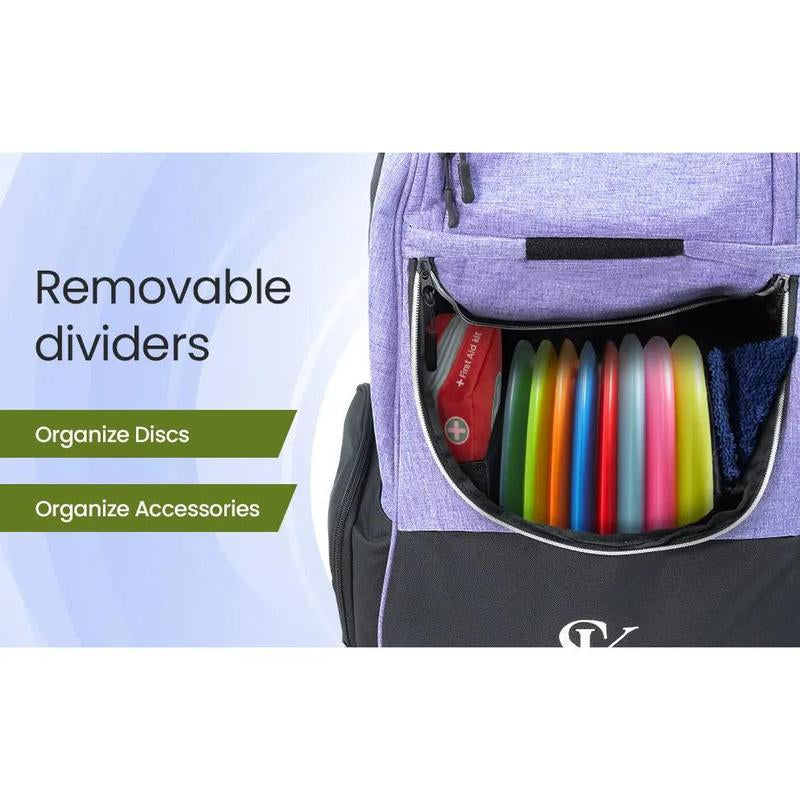 Compact Disc Golf Bag - Optimized for Easy Transport and Ideal for Disc Golf Enthusiasts