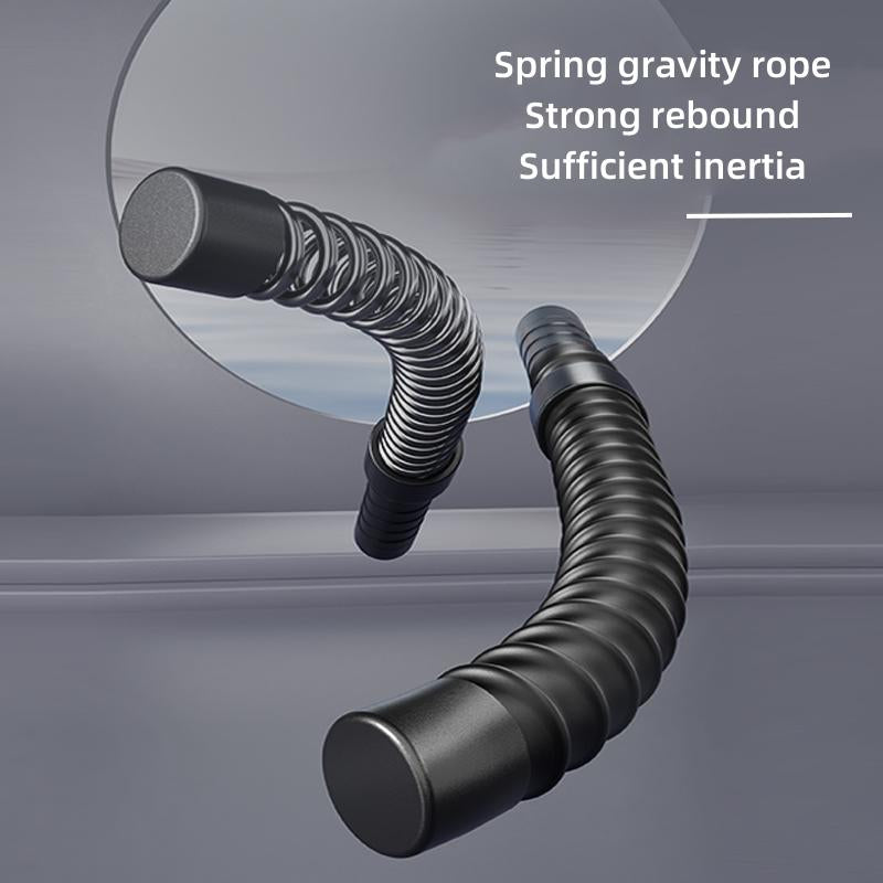 Cordless Battle Ropes for Home Gym - Weighted Fitness Equipment for HIIT and Full-Body Strength Training, Travel-Friendly Design for Men and Women