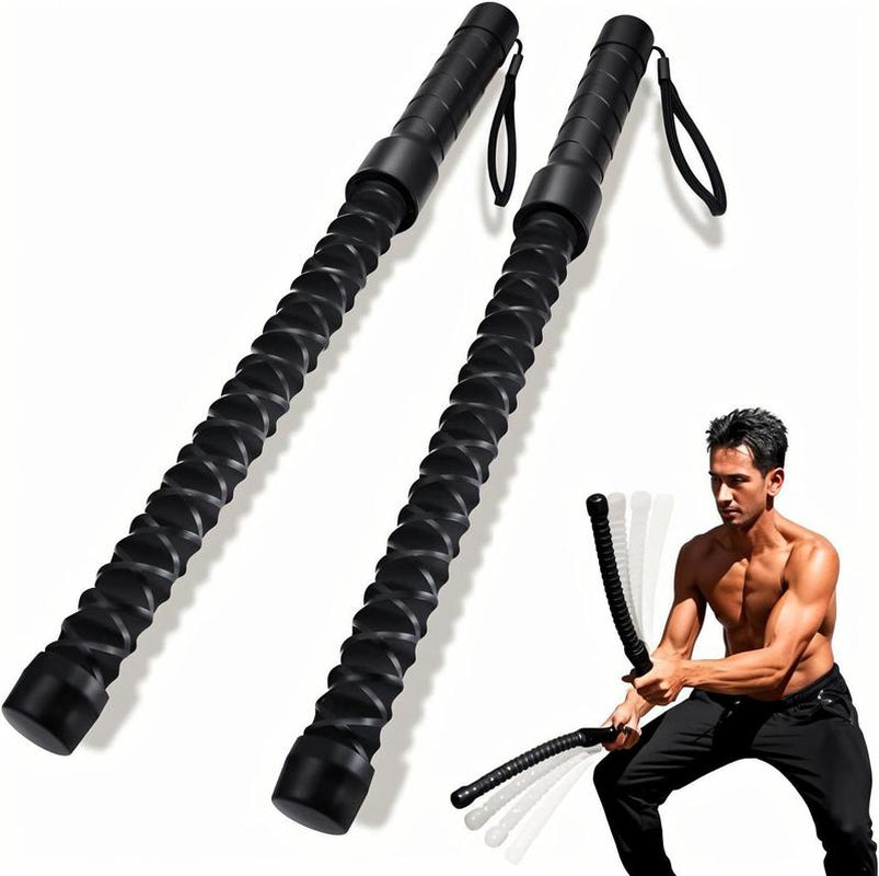Cordless Battle Ropes for Home Gym - Weighted Fitness Equipment for HIIT and Full-Body Strength Training, Travel-Friendly Design for Men and Women