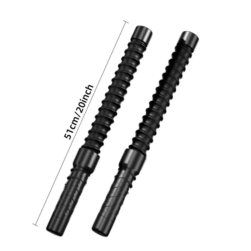 Cordless Battle Ropes for Home Gym - Weighted Fitness Equipment for HIIT and Full-Body Strength Training, Travel-Friendly Design for Men and Women