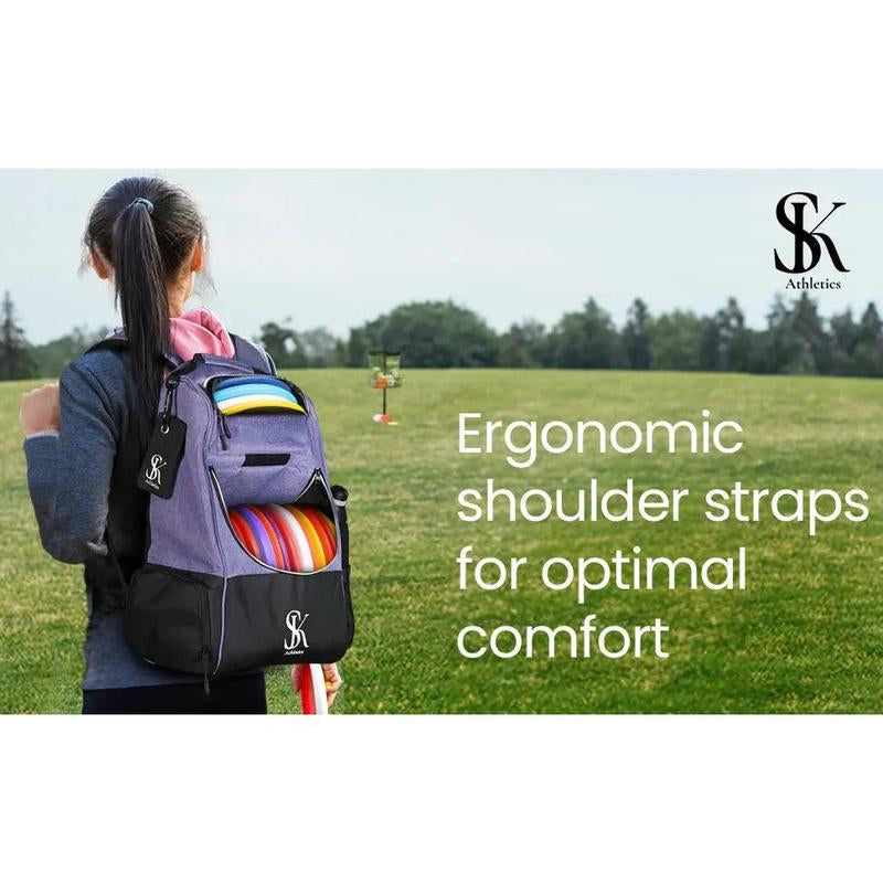 Compact Disc Golf Bag - Optimized for Easy Transport and Ideal for Disc Golf Enthusiasts