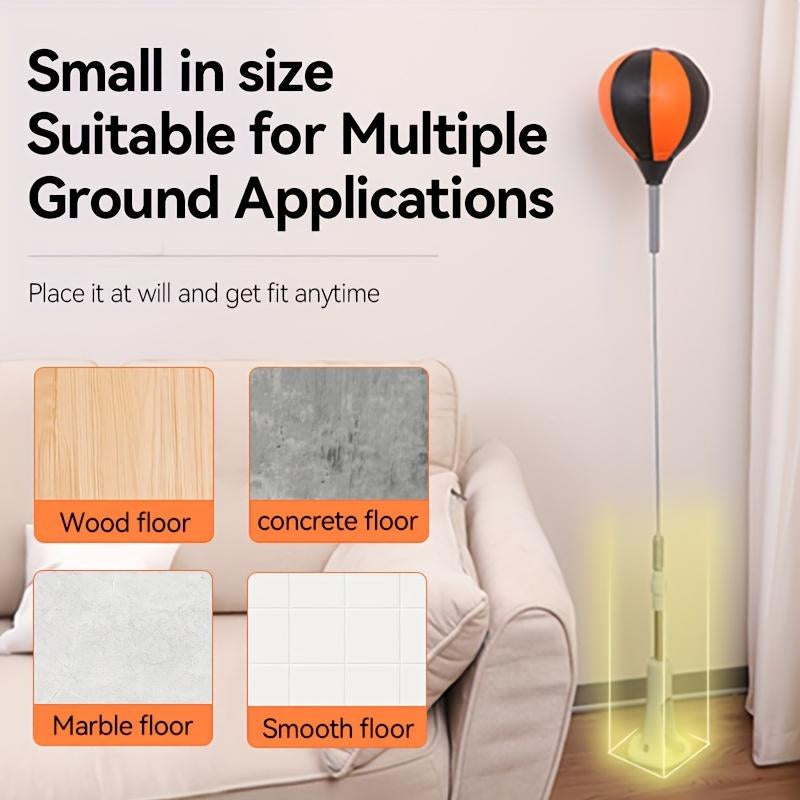 Premium Adjustable Speed Ball with Stand for Teens and Adults – 360° Bounce Design, Portable for Stress Relief and Fitness – Perfect for Bedrooms, Living Rooms, and Gardens