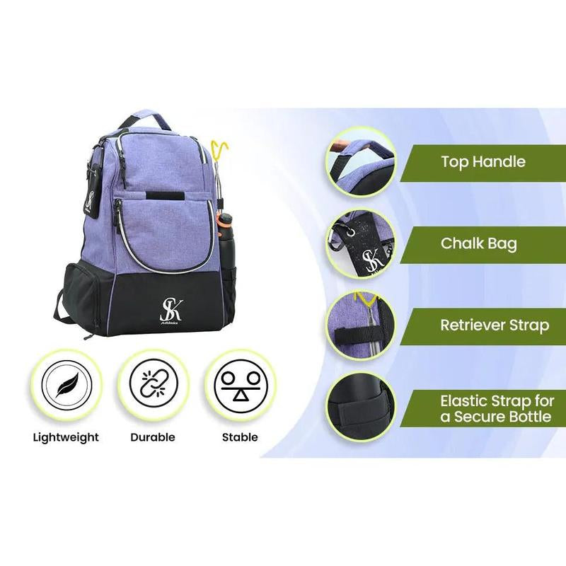 Compact Disc Golf Bag - Optimized for Easy Transport and Ideal for Disc Golf Enthusiasts