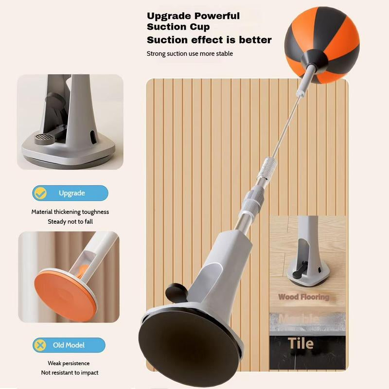 Premium Adjustable Speed Ball with Stand for Teens and Adults – 360° Bounce Design, Portable for Stress Relief and Fitness – Perfect for Bedrooms, Living Rooms, and Gardens