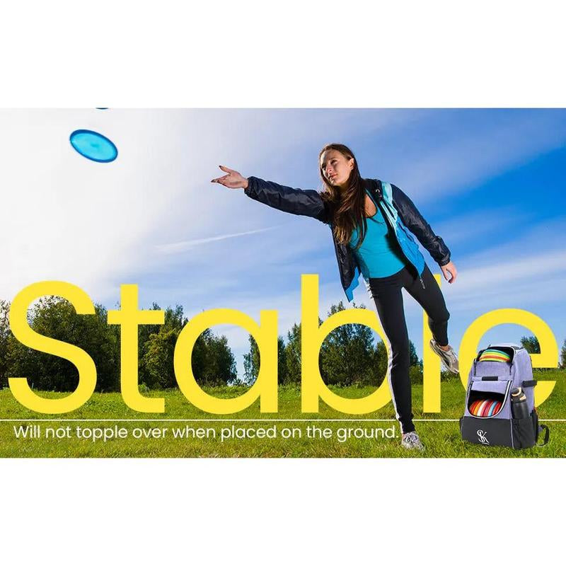 Compact Disc Golf Bag - Optimized for Easy Transport and Ideal for Disc Golf Enthusiasts