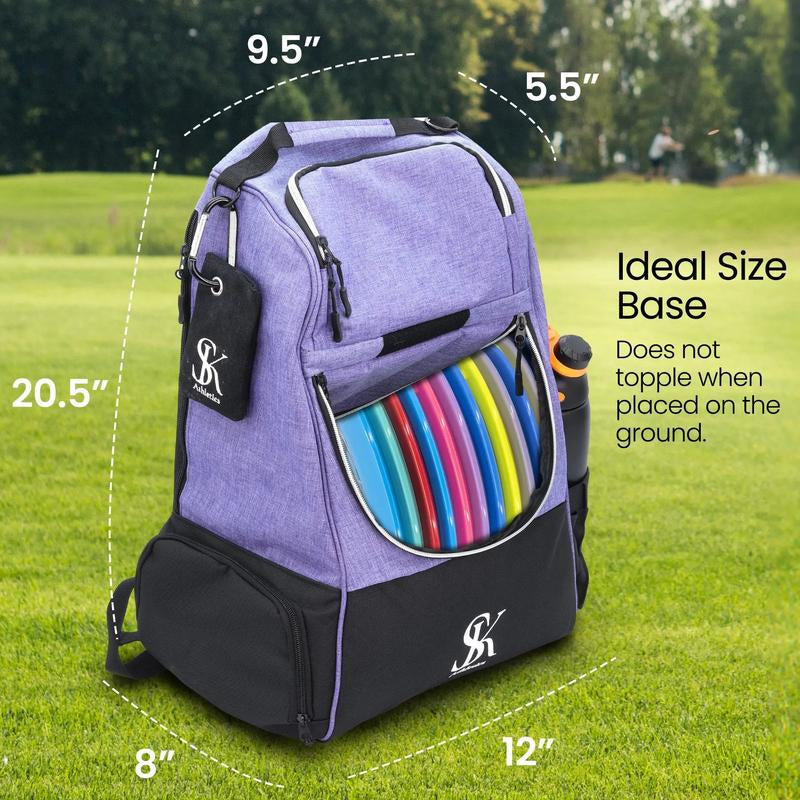 Compact Disc Golf Bag - Optimized for Easy Transport and Ideal for Disc Golf Enthusiasts